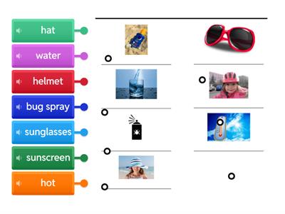 Summer Words- Writing Assessment Practice 