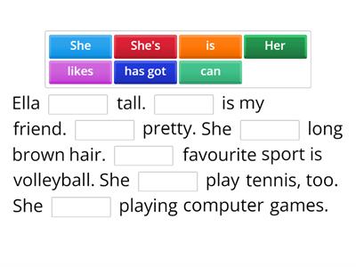 Pre-writing exercise