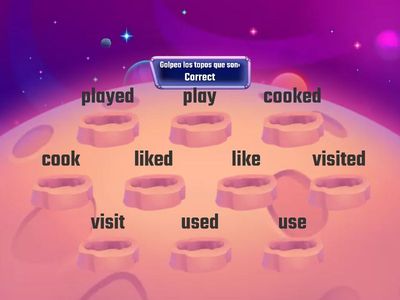 Regular verbs (past simple)