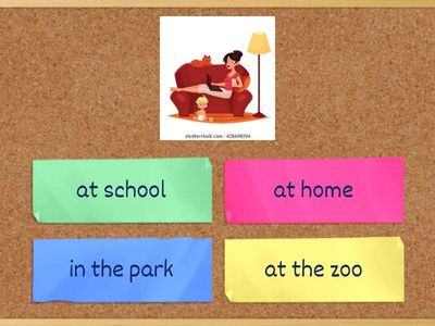 where? to be+ places 3-4 класс