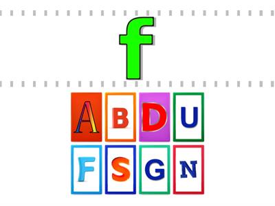 Match Upper/Lower Case Letters 2