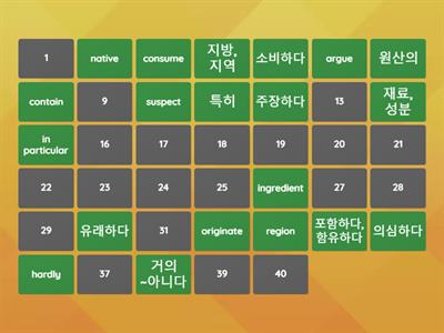 고등학교 영어1 YBM(박) 2과