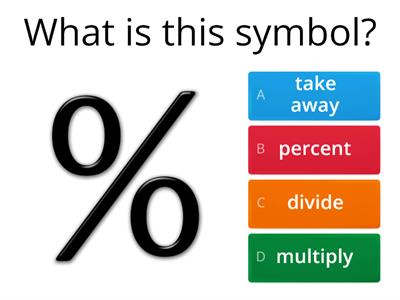 ESL Maths Vocabulary Quiz (copy)