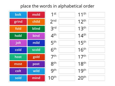 Kind Old Units_ABC Order