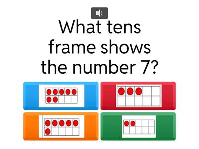 Tens Frame Quiz 