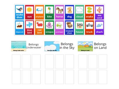 Category Sort 3/21 Whole Group