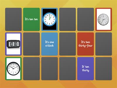 Hours - Memory game