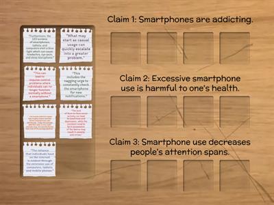 C-3 Claim+Evidence