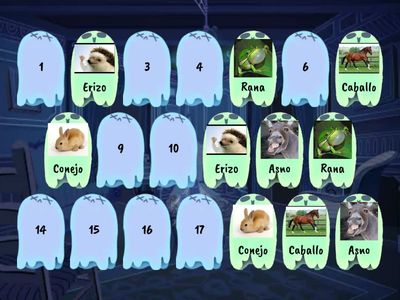 Juego Memorice fabulas, clase 12/11/2020