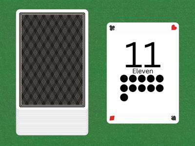 Subitizing 1-20 Cards