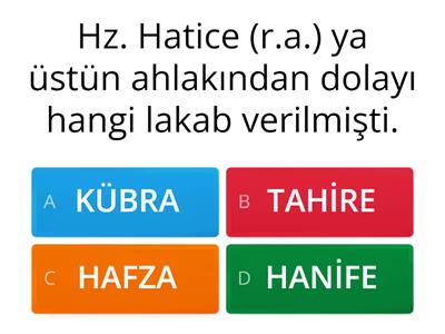 5. sınıf  din kültürü 4. ünite BUL BAKALIM 