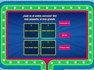 Concurso de vocabulario y de cultura 4e SQ Idenditad