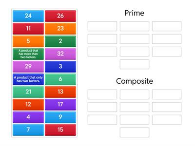Prime or Composite Numbers