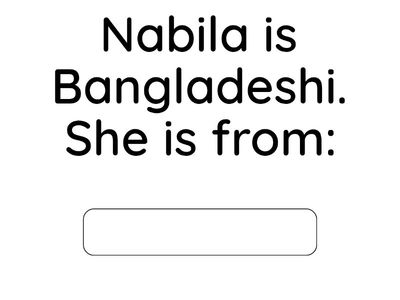 Countries and Nationalities