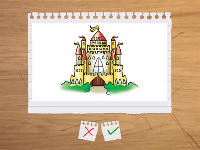 Knights and Castles - flash cards