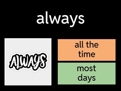 Prepare 7. Unit 5. Expressing frequency