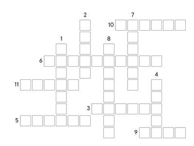 Crossword Vocabulary