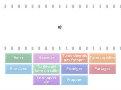 Non au harcèlement - à l'oral - CE2-CM1