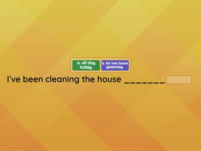 Present Perfect/Present Perfect Continuous