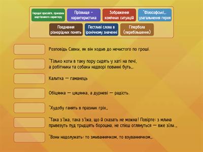 ЗАСОБИ САТИРИ У ТВОРІ І. КАРПЕНКА-КАРОГО «СТО ТИСЯЧ».