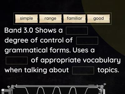 B1 Prelim. G&V descriptor comparison band 3.0 and band 5.0