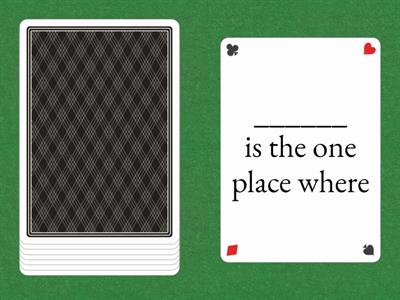 Defining relative clauses blanks