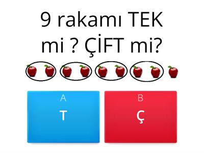 Anaokulu TEK/ÇİFT