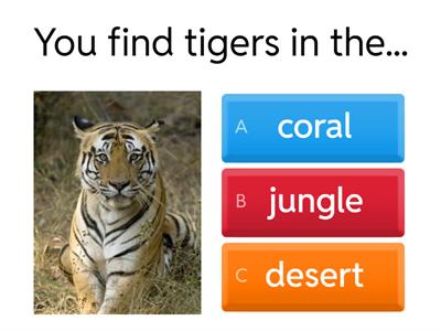 Habitat quiz