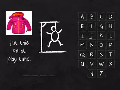 Phase 3 phonics hangman