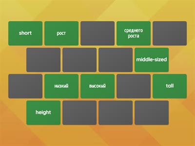 Appearance Height + Build