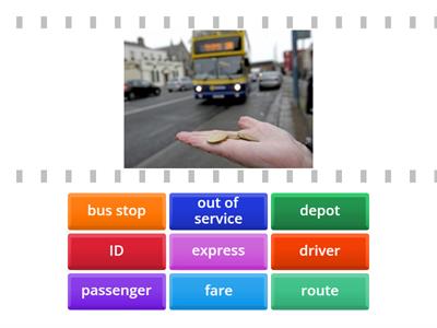 Taking the Bus Vocabulary - Ellii