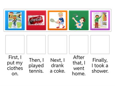 My weekend - sequence.