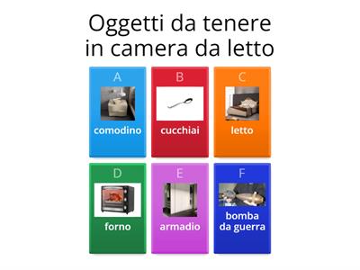 Cosa bisogna avere nelle stanze della casa