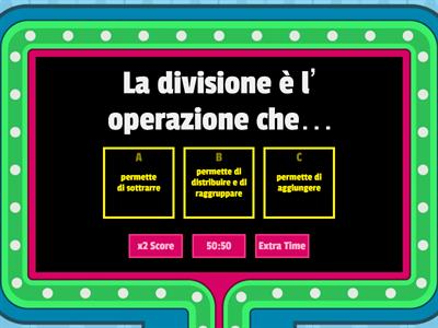 Divisione maestra Donatella