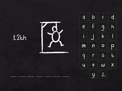 Spotlight 4 Module 5 Unit 9a Ordinal numbers