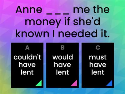 CPE2 U5 - Past modals
