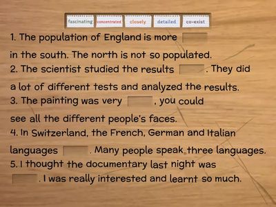GW B1 Unit 3 Reading