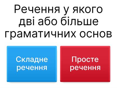 Вікторина "Синтаксис" 5 клас