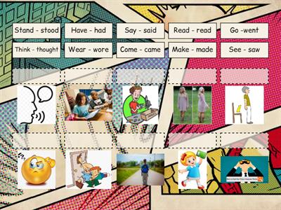 Academy Stars 3 irregular verbs