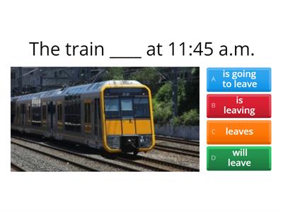 Ways of expressing future