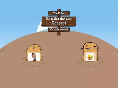  Il est effrayé    , il est timide