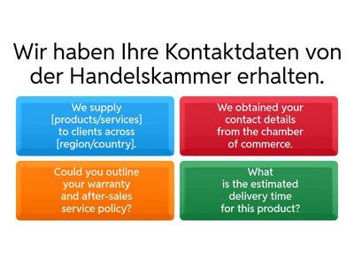 Phrases for Enquiries