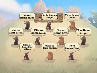 Módulo 3. Actividad 10: Verbo llamarse