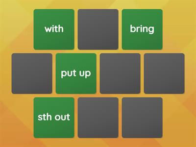 SO B2 7.1 Phrasal verbs