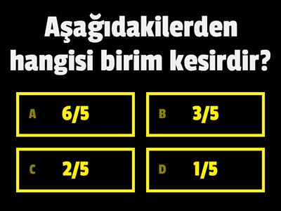 5. sınıf Kesirler Tüm Konular 