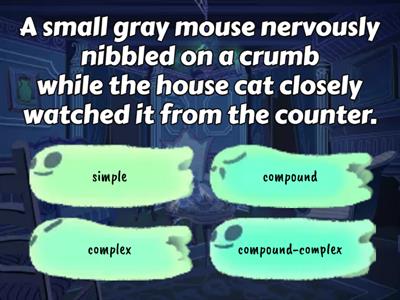 Simple, Compound, Complex, Compound-Complex