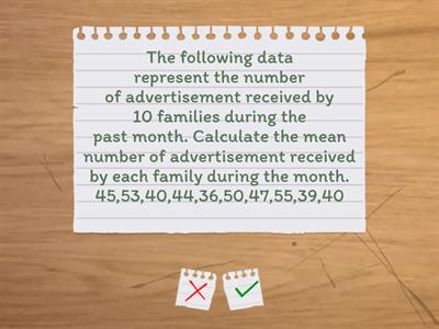MEASURES OF CENTRAL TENDENCY