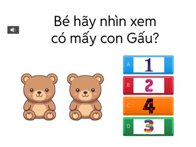 Bé vui học toán cùng cô Phương