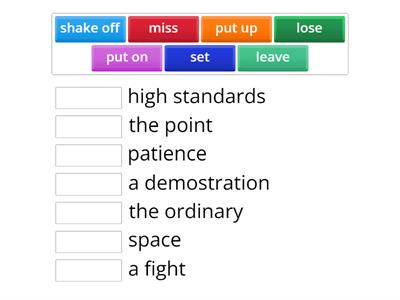 Collocations