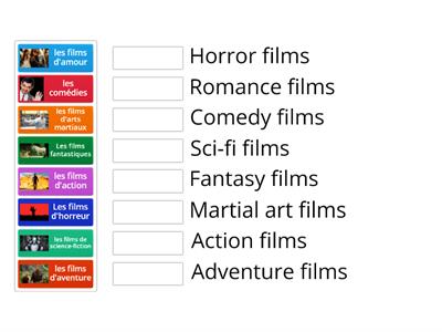 Films match up